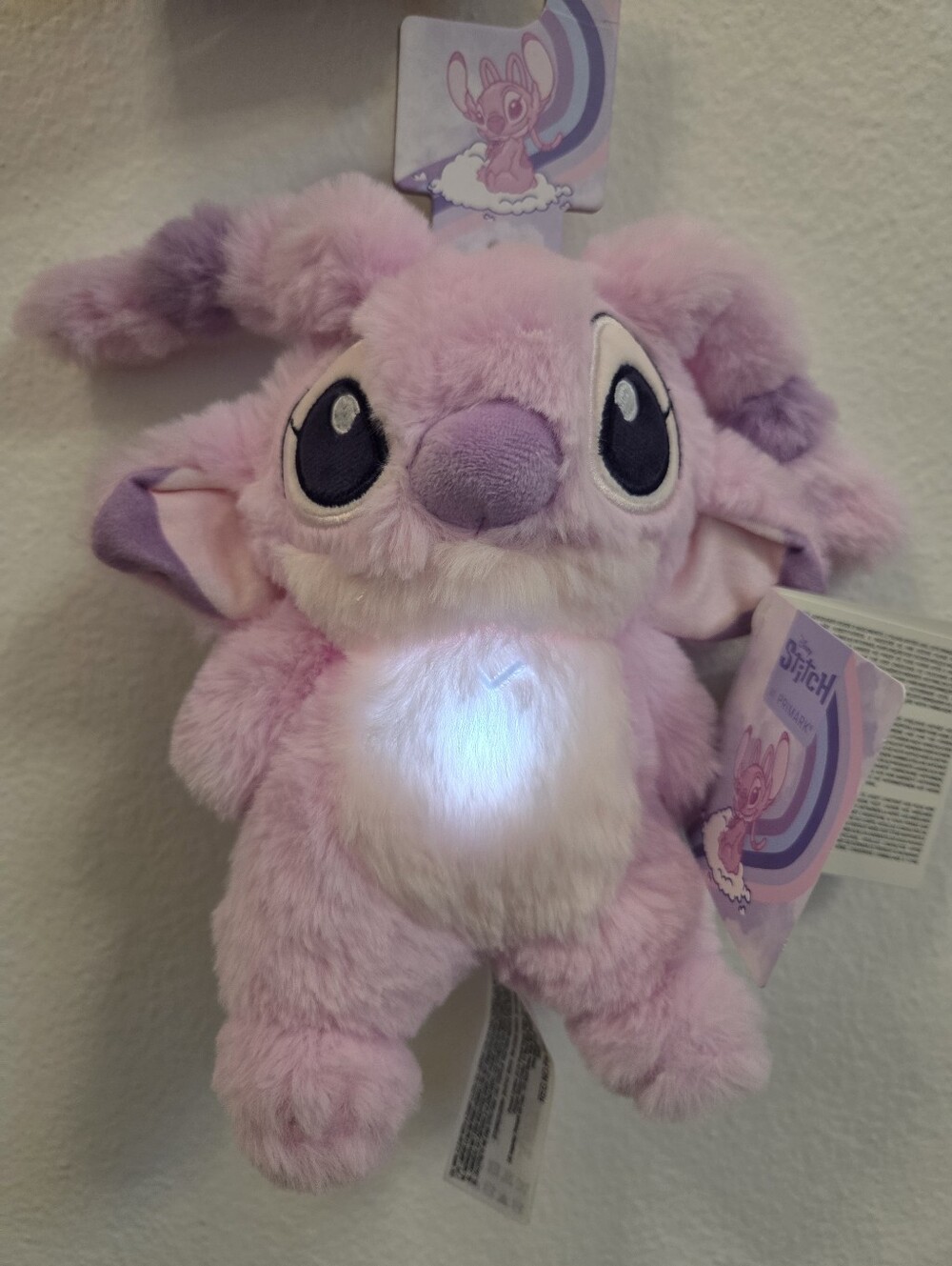 Disney Pink Stitch Angel Plush Toy Primark